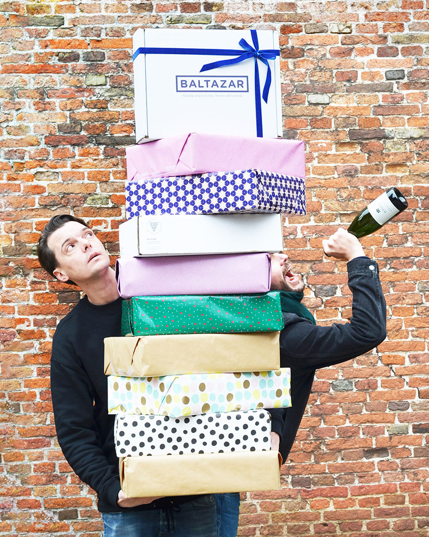 Wijnbox cadeau 9 maanden